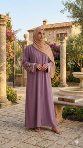 AYLA EMBROIDERED ABAYA