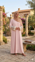 AYLA EMBROIDERED ABAYA