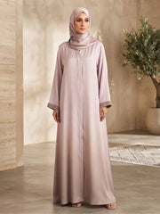 PREMIUM TIE & DIE ABAYA ( With Staller )