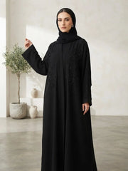 ZOOM HAND WORK ABAYA WITH STALLER