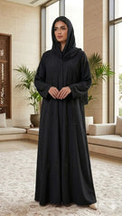 CLASSIC MAUVE MODEST WEAR ABAYA