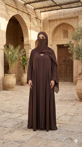 4-Pcs Turkish Upper Abaya Set