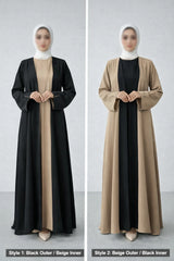 Coat Abaya ( Double Style Wear )