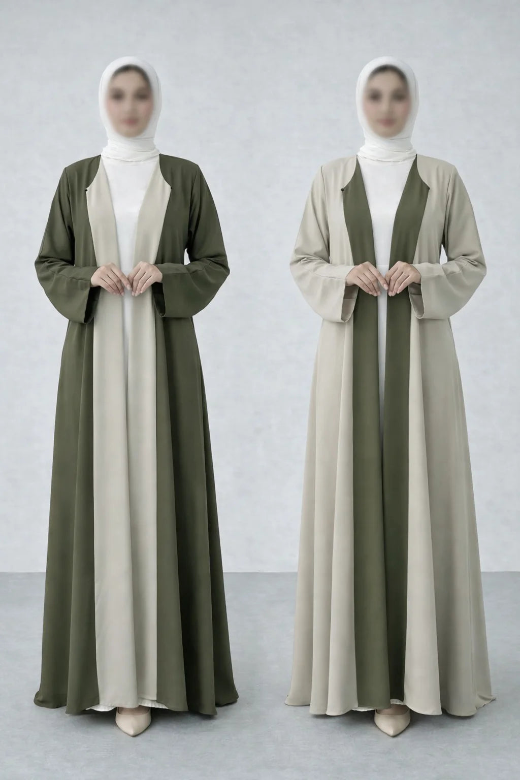 Coat Abaya ( Double Style Wear )