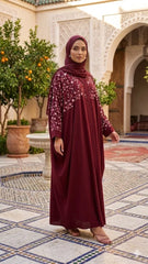 LUXURY SEQUIN EMBROIDERED BEGGY ABAYA