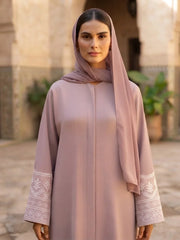 Romantic Sleeves Embroidery Abaya