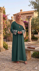 AYLA EMBROIDERED ABAYA