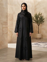 ZOOM HAND WORK ABAYA WITH STALLER