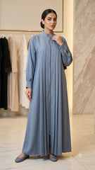 ELEGANT ZIP FRONT ABAYA