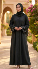 LUXURY CUT DANA CUFF ABAYA