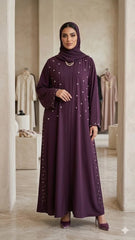 MYSTIC HAND WORK ABAYA